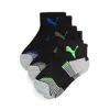 Puma 3 Pack Boys 1/2 Terry Qtr Crew In Assorted Colours