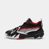 Puma Scoot Zeros O.d.d City Big Kids' Basketball Shoes In Black/red
