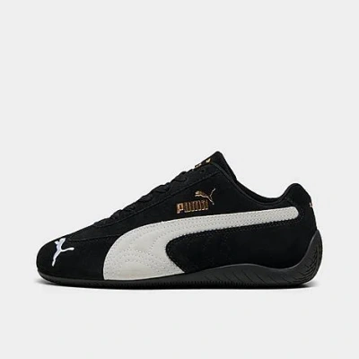 Puma Little Kids' Speed Cat Og Casual Sneakers From Finish Line In Black