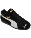 Puma Little Kids' Speed Cat Og Casual Sneakers From Finish Line In Black Plaid