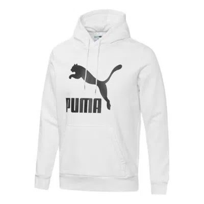 Puma Big Logo Hoodie 'white'