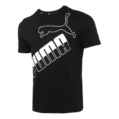 Puma Big Logo T-shirt 'black'