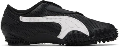 Puma Black & White Mostro Perf Sneakers