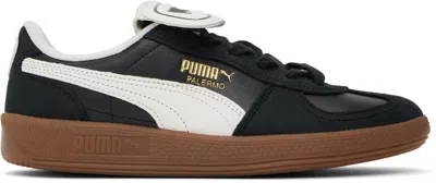 Puma Palermo Premium Sneakers In Black