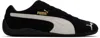 Puma 'speedcat' Black Sneakers With Logo Print On The Side And Logo Lettering On The Side In  Black  Whit