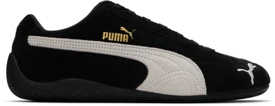 Puma Speedcat Og Logo Detailed Sneakers In Black
