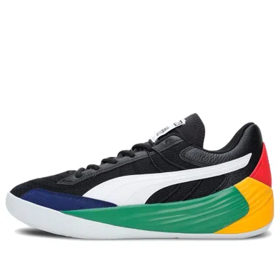 Puma Black Fives X Fusion Nitro 'black Amazon Green' In Multi