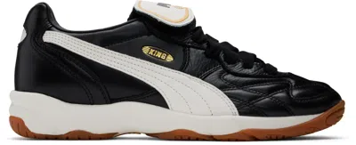 Puma Sneakers King Indoor In Black Warm White