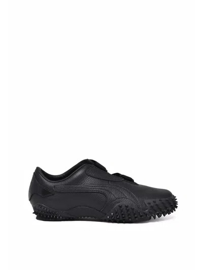 Puma Black Leather Mostro Sneakers