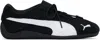 Puma 'speedcat' Black Sneakers With Logo Print On The Side And Logo Lettering On The Side In  Black- Whit