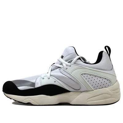 Puma Blaze Of Glory Primary Running Shoes White/black In Neutral