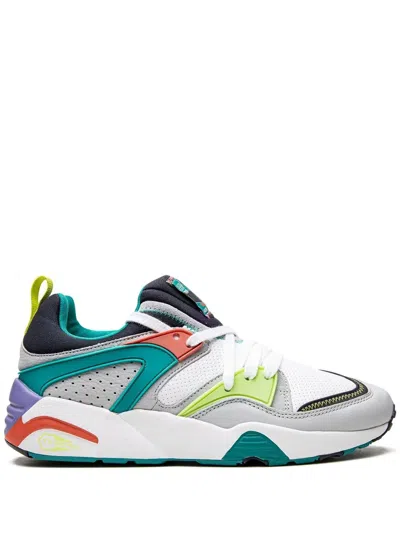 Puma Blaze Of Glory Stb Sneakers In  White-platinum Gray