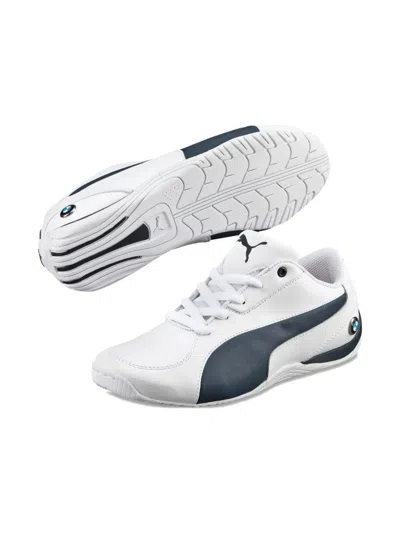 Puma Kids' Bmw Drift Cat 5 Gs "white/black" Sneakers