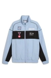 Puma Bmw M Motorsport Speed Driver Series 2.0 Badge Track Jacket In Blue Wash