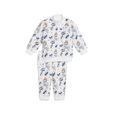 Puma Babies' Bmw M Motorsport All-over Print Jogger Toddlers In White