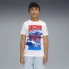 Puma Bmw M Motorsport Block T-shirt Youth In Blue