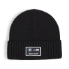 Puma Bmw M Motorsport Classic Cuff Beanie Hat In Black