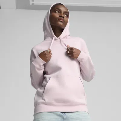 Puma Bmw M Motorsport Ess+ Women's Hoodie In Pink