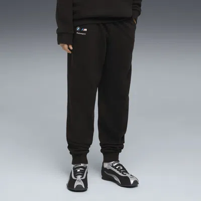 Puma Bmw M Motorsport Essentials Big Kids' Pants In Black