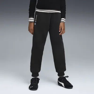 Puma Kids' Bmw M Motorsport Essentials Pants Youth In Black