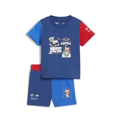 Puma Babies' Bmw M Motorsport Essentials Toddler Set Toddlers In Blue