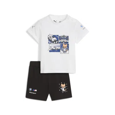 Puma Babies' Bmw M Motorsport Essentials Toddler Set Toddlers In White