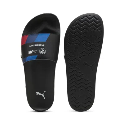 Puma Bmw M Motorsport Leadcat Men's Slides In Black