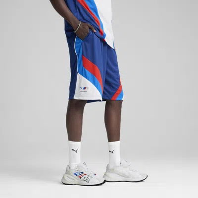 Puma Bmw Mms Lifestyle Shorts In Blue