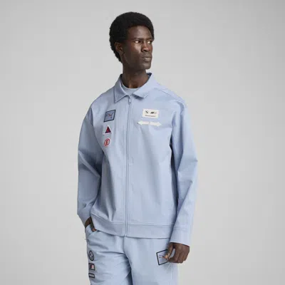 Puma Bmw M Motorsport Men's Coach Jacket In Blue