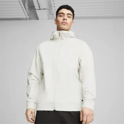 Puma Bmw M Motorsport Men's Life Tech Jacket In Vapor Gray