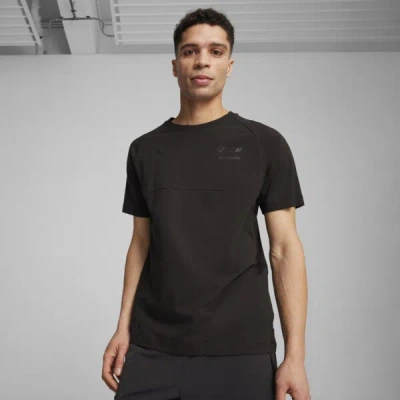 Puma Bmw M Motorsport Men's Life Tech T-shirt In Black