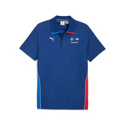 Puma Bmw M Motorsport Men's Motorsport Polo Shirt In Blue