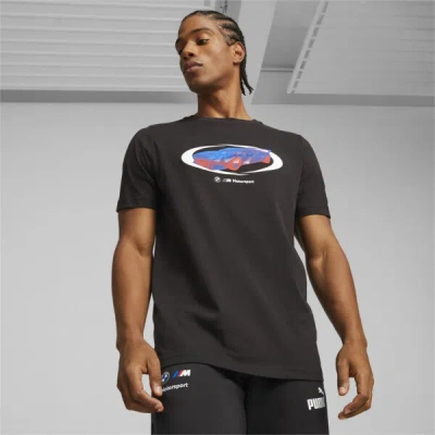 Puma Bmw M Motorsport Men's Statement Car T-shirt In Black