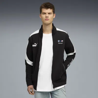 Puma Bmw M Motorsport Mt7+ Sweat Jacket Men In Black
