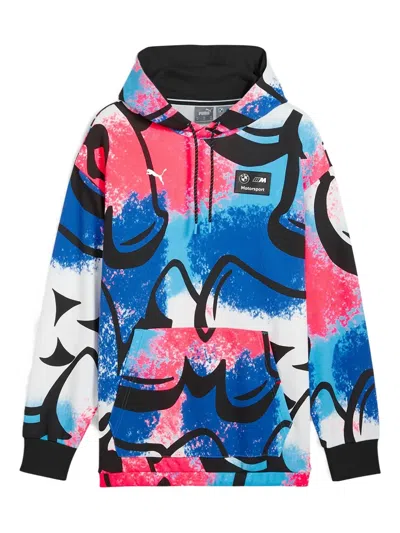 Puma Bmw M Motorsport Neon Energy Hoodie In Multi