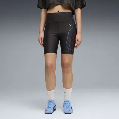 Puma Bmw M Motorsport Sportswear Women's Biker Shorts In Black