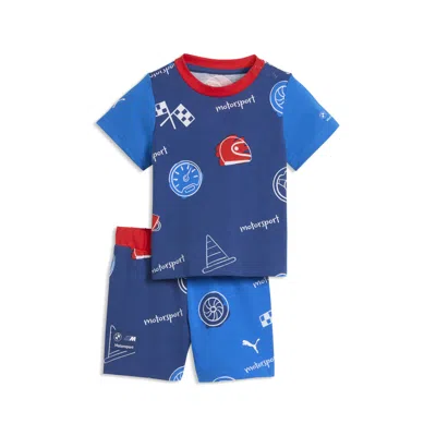 Puma Babies' Bmw M Motorsport Toddlers' Two-piece Tracksuit In Blue