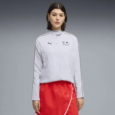 Puma Bmw M Motorsport Women's Oversized Jacket In Gray