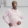 Puma Bmw M Motorsport Women's Woven Jacket In Pink