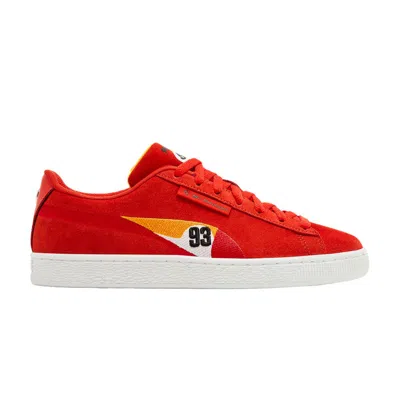 Pre-owned Puma Bmw M Motorsport X Alexander Calder X Suede 'bmw Art Car' In Red