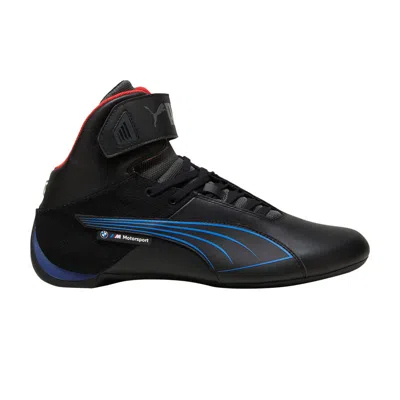 Pre-owned Puma Bmw M Motorsport X Future Cat Mid 'black Cool Cobalt'