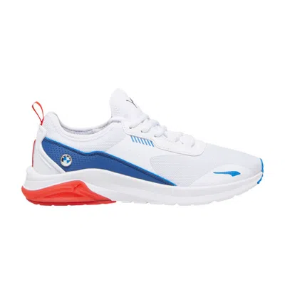 Pre-owned Puma Bmw M Motorsport X  Electron E Pro 'white Blue' | Men's Size 7.5