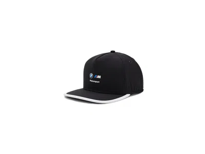 Puma Bmw M Motorsports Flat Brim Cap Baseball Caps  Black, Polyester