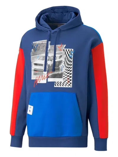 Puma Bmw Motorsport Graphic Hoodie In Multi