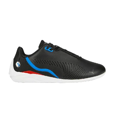 Pre-owned Puma Bmw Motorsport X Drift Cat Decima Big Kid 'black Blue Red'