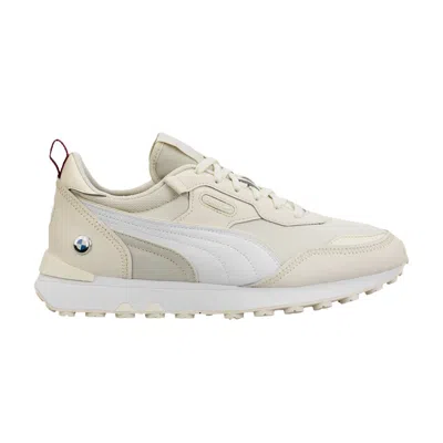 Pre-owned Puma Bmw Motorsport X Rider Fv Ac 'pristine White' | Cream | Men's Size 11