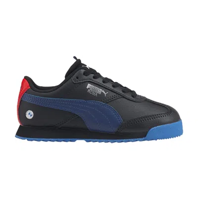 Pre-owned Puma Bmw Motorsport X Roma Little Kid 'black Estate Blue' | Kid's Size 2