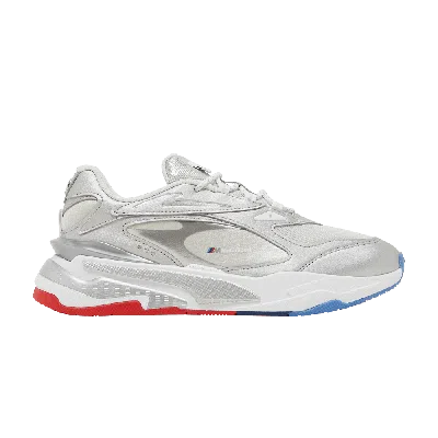 Pre-owned Puma Bmw Motorsport X Rs-fast Jr 'silver'