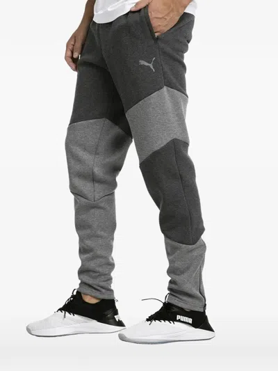 Puma Bnd Colourblock Track Pants In Gray
