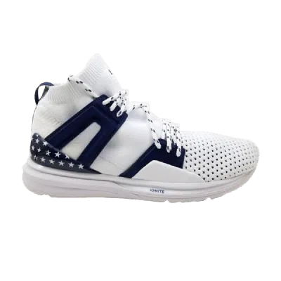 Pre-owned Puma B.o.g. Limitless Hi '4th Of July' In White